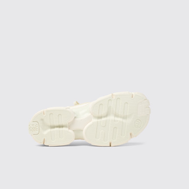 Tossu White Caged Sneakers