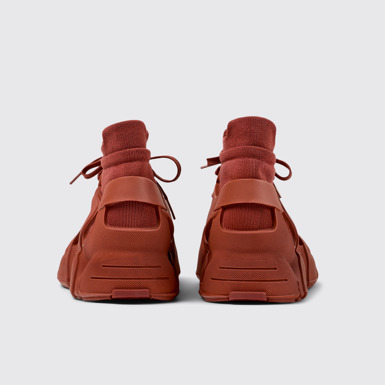 Back view of Tossu Red Synthetic Sneaker