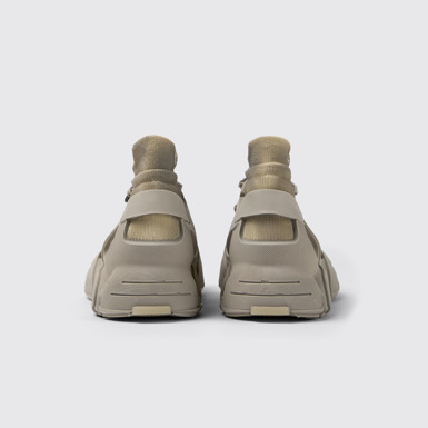 Back view of Tossu x CONCEPT(K) Stone Gray Sneakers