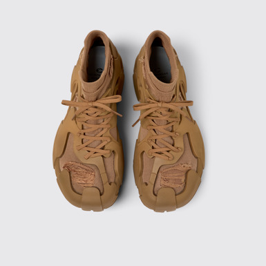 Overhead view of TOSSU BROWN