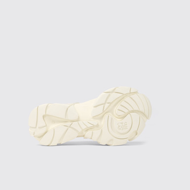 Tormenta White Textile Sneakers