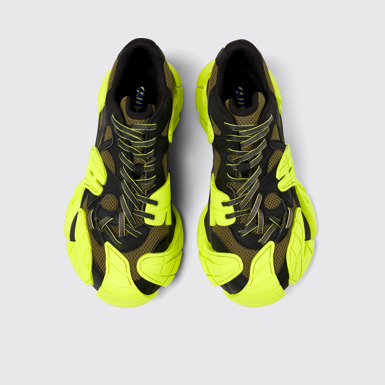 Overhead view of Tormenta Multicolored Textile Sneaker