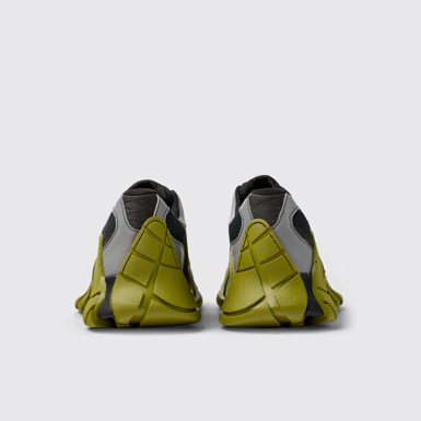 Back view of CAMPERLAB TORMENTA Multicolored Textile Sneakers