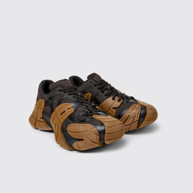 Front view of TORMENTA BLACK-BROWN