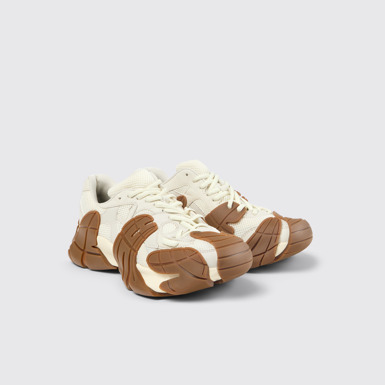 Front view of TORMENTA WHITE-BROWN