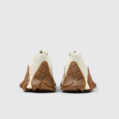 Back view of TORMENTA WHITE-BROWN