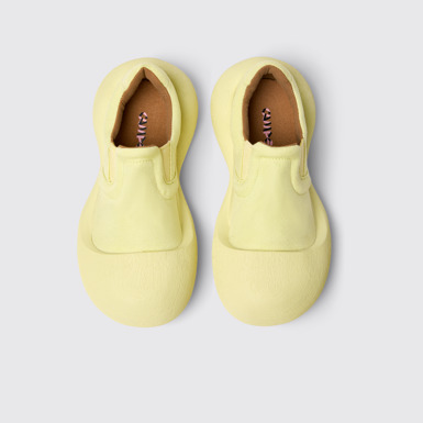 Overhead view of Caramba Yellow TENCEL® Lyocell Loafers
