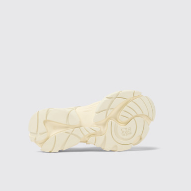 CAMPERLAB TORMENTA White Textile Semi-Open Sneakers