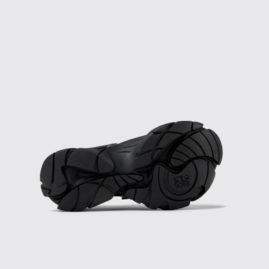 CAMPERLAB TORMENTA Black Textile Semi-Open Sneakers
