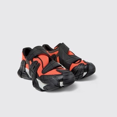 Front view of TORMENTA ORANGE-BLACK