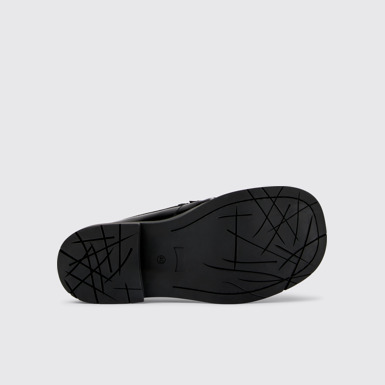 Mil 1978 Black Leather Loafers