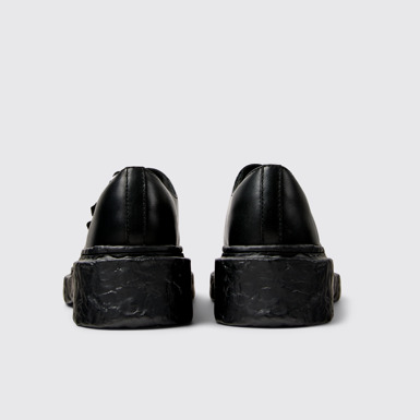 Back view of CAMPERLAB VAMONOS Black Leather Mary Janes