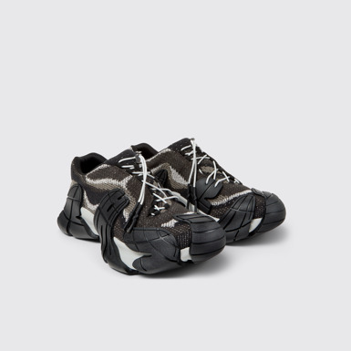 Front view of TORMENTA GRAY-BLACK