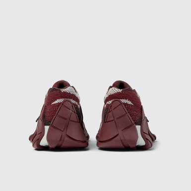 Back view of TORMENTA BURGUNDY-GRAY