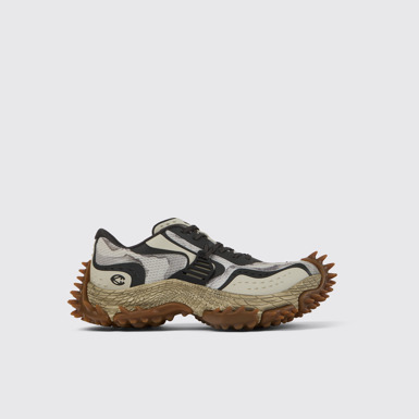 Side view of TORNADO GRAY-BEIGE