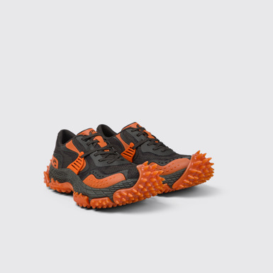 Front view of TORNADO GRAY-ORANGE