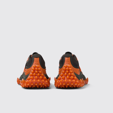 Back view of TORNADO GRAY-ORANGE