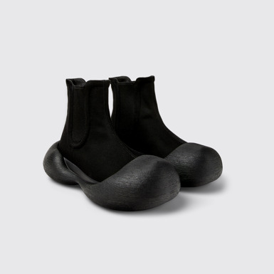 CAMPERLAB CARAMBA Botines negros de TENCEL™ Lyocell