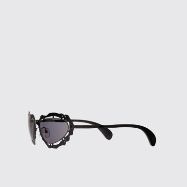 Front view of NOPEA  Sunglasses Black Matte NOPEA Metal Sunglasses