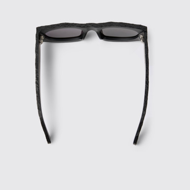 Overhead view of CAMPERLAB SUNGLASSES Black HIRMU Acetate Sunglasses