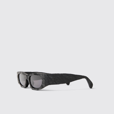 Front view of CAMPERLAB SUNGLASSES Black HIRMU Acetate Sunglasses