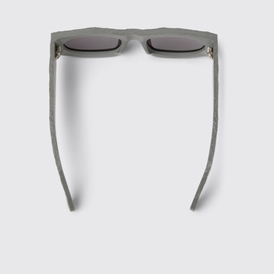 Overhead view of HIRMU Sunglasses Gray HIRMU Acetate Sunglasses