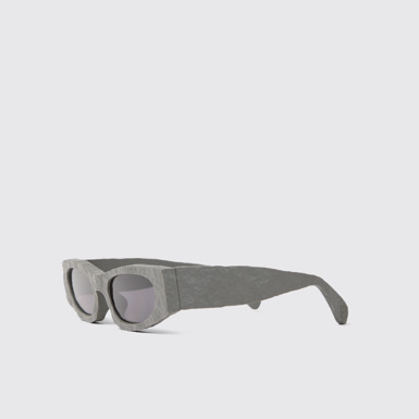 Front view of HIRMU Sunglasses Gray HIRMU Acetate Sunglasses