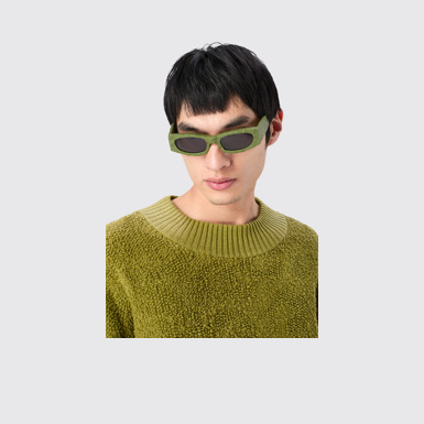 CAMPERLAB SUNGLASSES Πράσινα γυαλιά ηλίου HIRMU από acetate