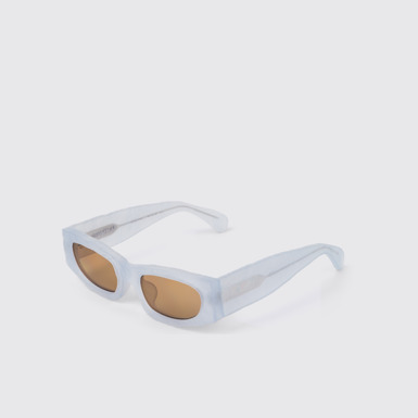 Front view of CAMPERLAB SUNGLASSES Light gray HIRMU Acetate Sunglasses