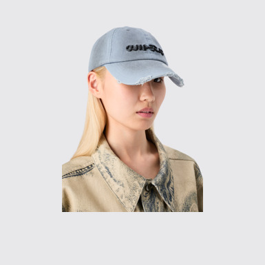 CAMPERLAB CAP Gray sprayed cap
