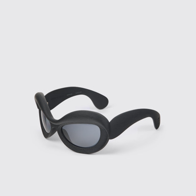 Front view of CAMPERLAB SUNGLASSES Black PULLA Sunglasses