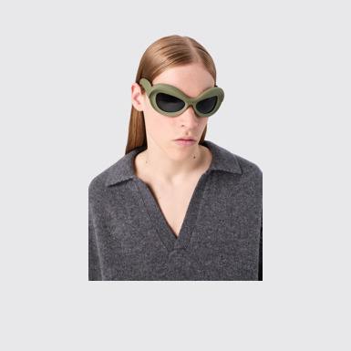 CAMPERLAB SUNGLASSES Πράσινα γυαλιά ηλίου PULLA από acetate