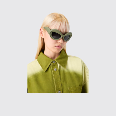 CAMPERLAB SUNGLASSES Lunettes de soleil PULLA vertes en acétate