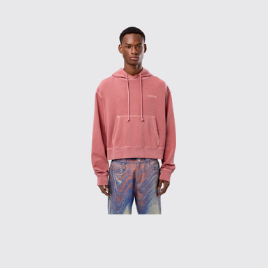 Hoodie Red Cotton Hoodie