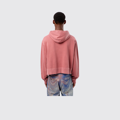 Hoodie Red Cotton Hoodie