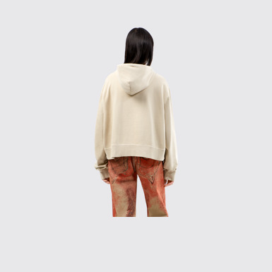 Hoodie Beige Organic Cotton Hoodie