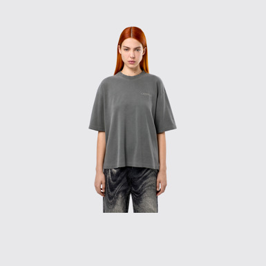 T-Shirt Gray Cotton T-shirt