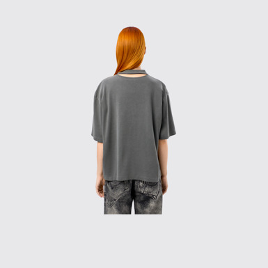 T-Shirt Gray Cotton T-shirt