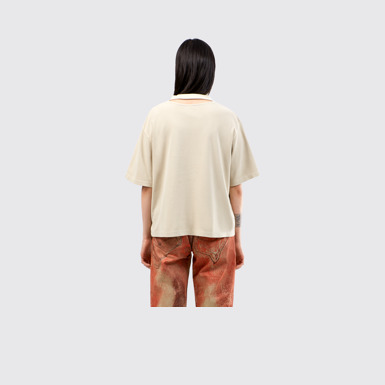 T-Shirt Beige Organic Cotton T-Shirt