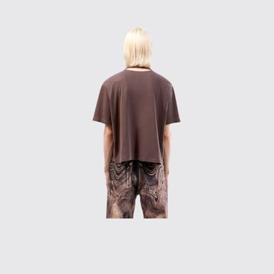 T-Shirt Dusty Brown Organic Cotton T-Shirt