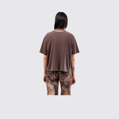 T-Shirt Dusty Brown Organic Cotton T-Shirt