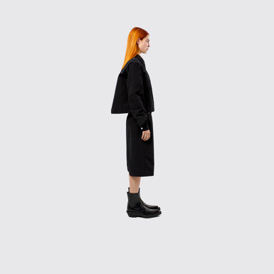 Tech shorts Black Cotton/Nylon Shorts