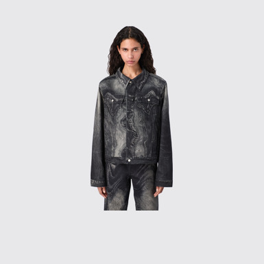 CAMPERLAB DENIM Black-gray Denim Jacket