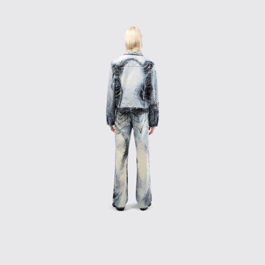Denim Jacket Blue-Black Denim Jacket