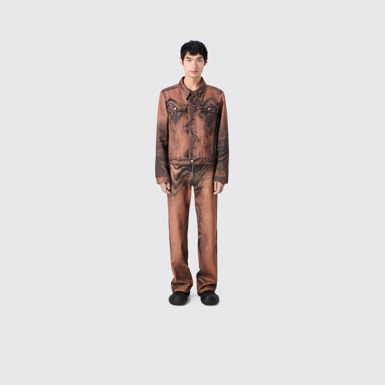 CAMPERLAB DENIM Brown-black Denim Jacket