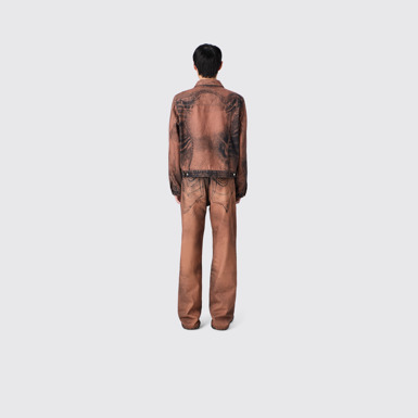 CAMPERLAB DENIM Brown-black Denim Jacket