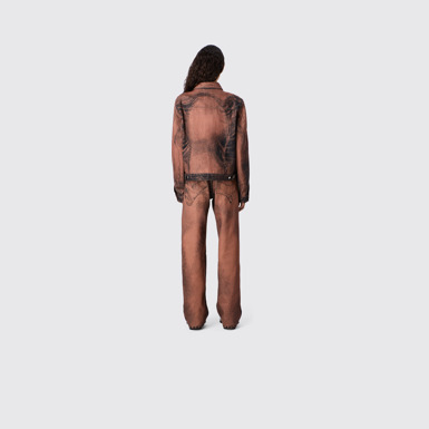 CAMPERLAB DENIM Brown-black Denim Jacket