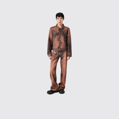 CAMPERLAB DENIM Brown-black Denim Jacket