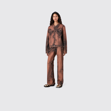 CAMPERLAB DENIM Brown-black Denim Jacket