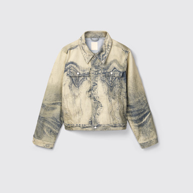 CAMPERLAB DENIM Veste en denim noir sable